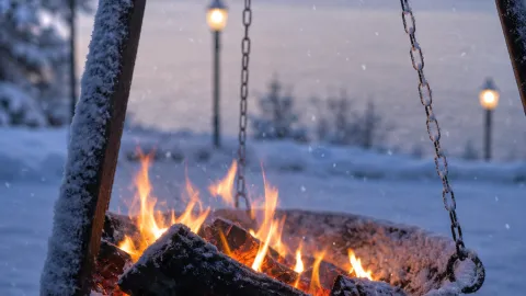 Jul vid sjön